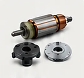Power tool armature and gears