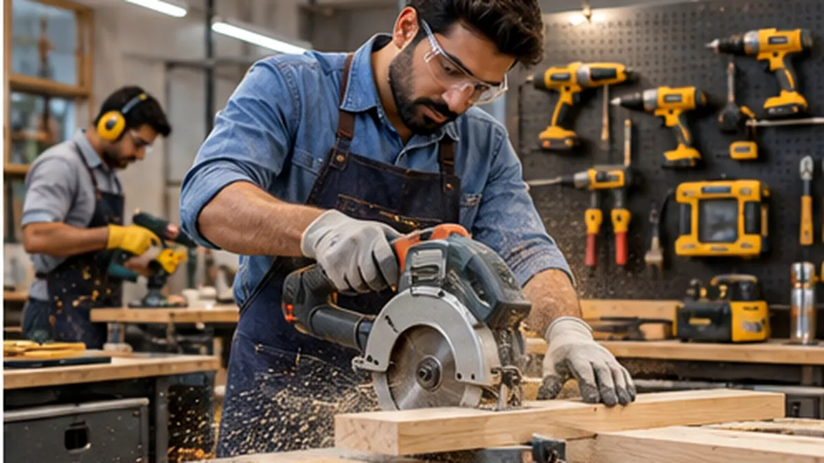 Sanding Tool Selection Implementation Risk Review planning visual for Gurukrupa Power Tools